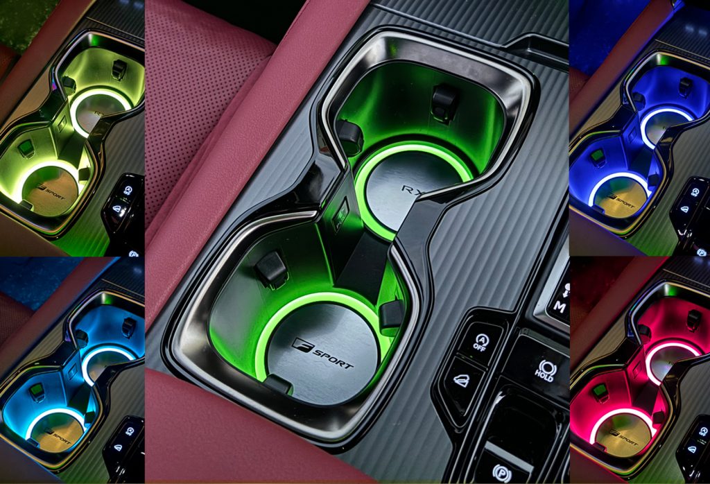 レクサスRX 後席用アンビエントライト　週末限定値下げ‼️ 車内アンビエントシステム | CARCUS