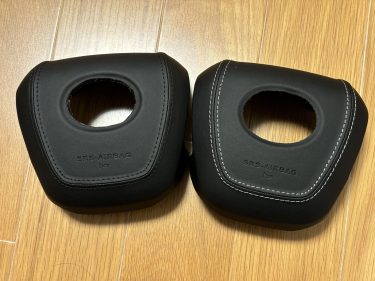 レザー貼りのステアリングイルミを準備中です