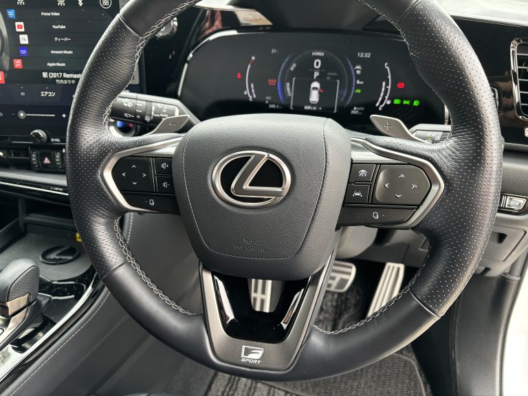 NX　ステアリングエンブレムイルミ