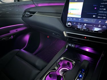 レクサスRXアンビエントライト増設
