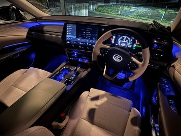 レクサスRXアンビエントライト光量アップ