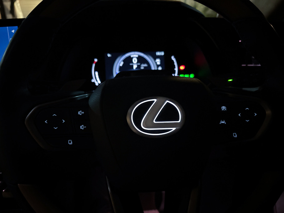 Rayace ステアリングエンブレムイルミ