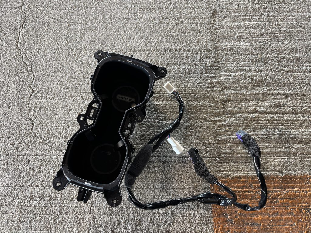 NX純正ディーラーオプション　カップホルダーイルミ