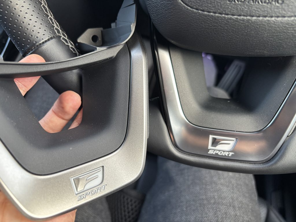 NXステアリングカバー