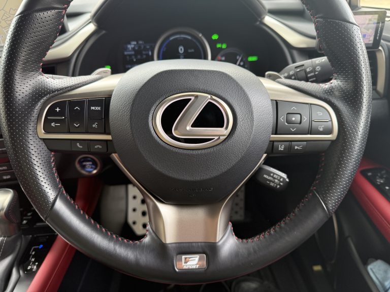 レクサスRX 20系 ステアリングエンブレムイルミ