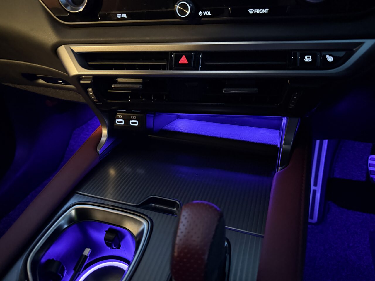 センタートレイイルミ　ライン化