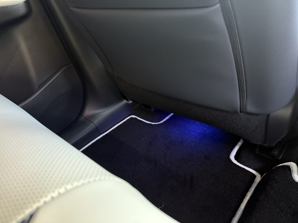 Rayace　後席フットライト