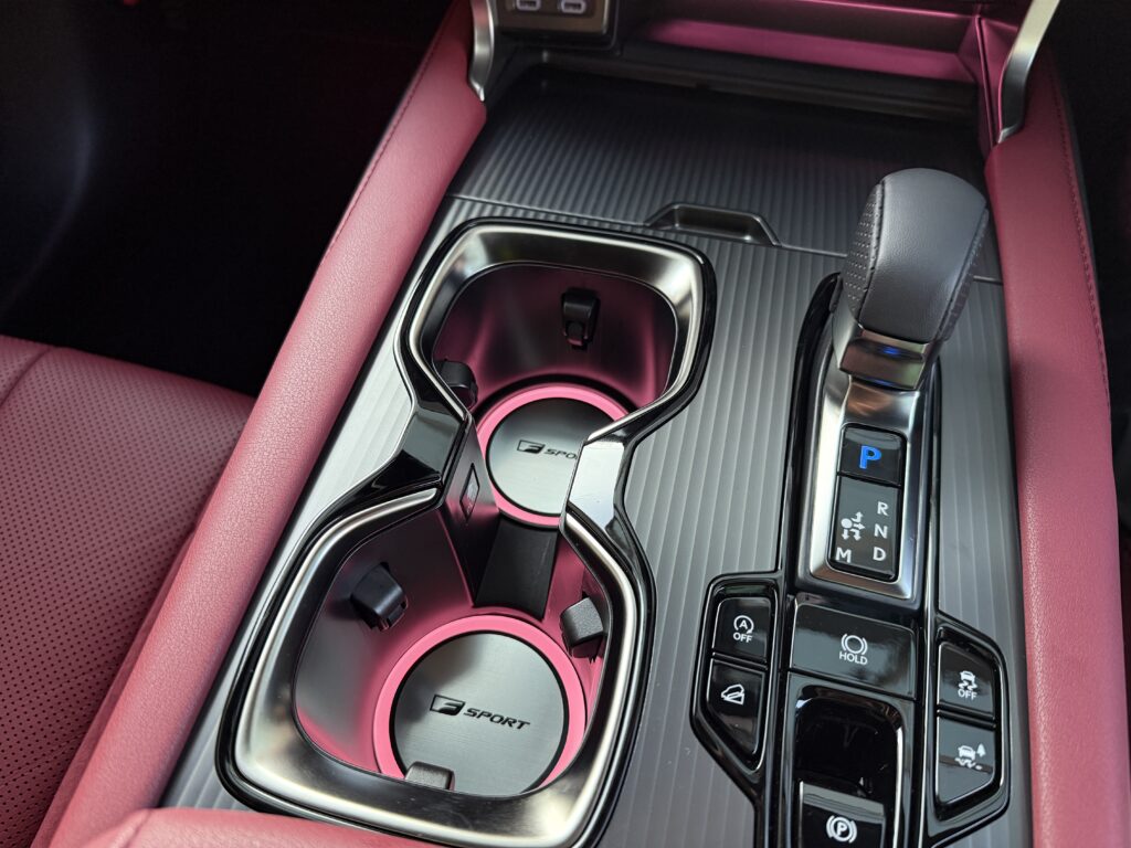 RX　カップホルダーイルミ　レクサス