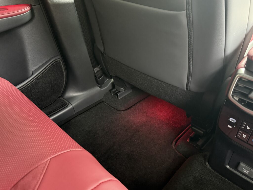 Rayace後席フットライトRX