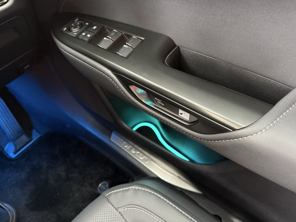 レクサスNX　ドアポケットイルミ