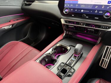 レクサスRX　アンビエントライト増設+光量アップ