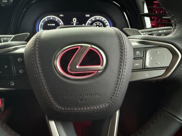 ステアリングエンブレムイルミ